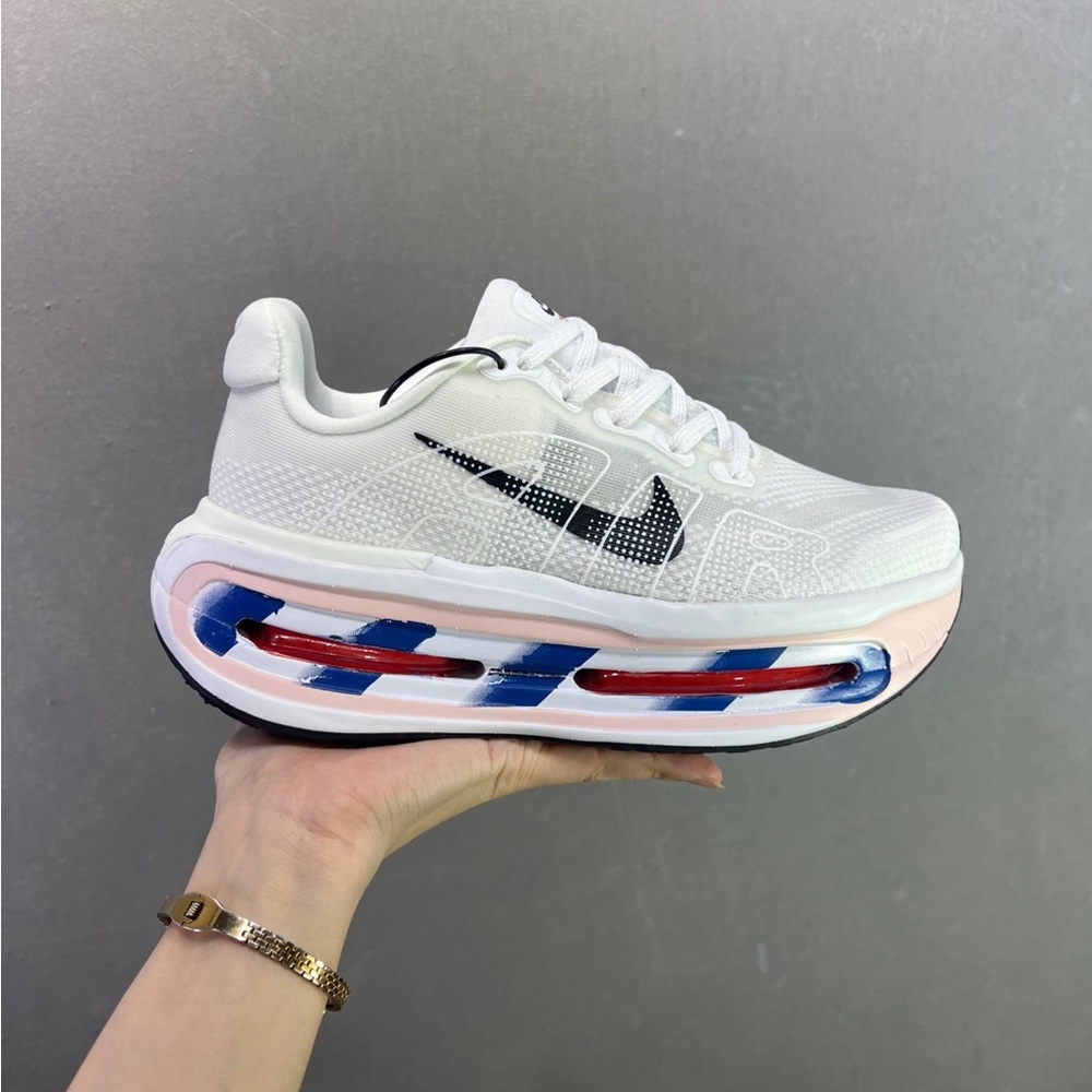 Nike Air Zoom White Red Blue Women’s Running Sneakers - Picture 4 of 7